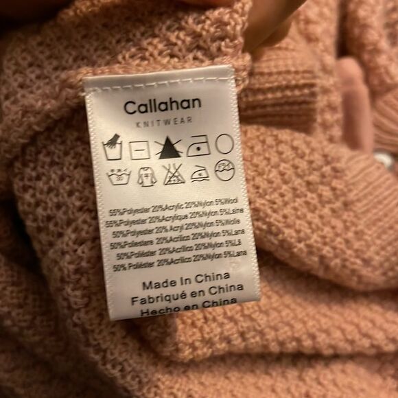 Anthropologie - Callahan Belted Knit Midi Dress - Mauve - Picture 10 of 14